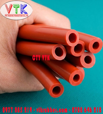 Ống silicon chịu nhiệt màu đỏ tươi