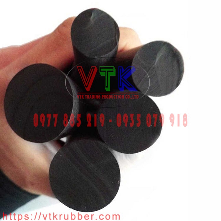 Dây gioăng cao su EPDM đặc D2, D3, D4, D5, D8, D10, D12