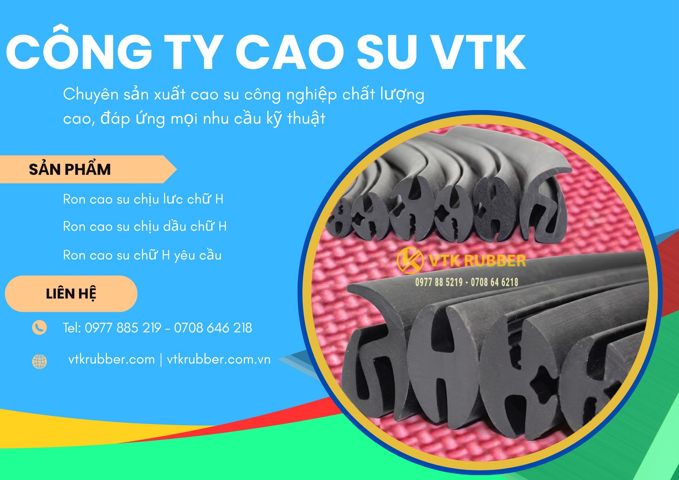 Gioăng cao su chữ H giải pháp làm kín chống rung cách nhiệt cực tốt