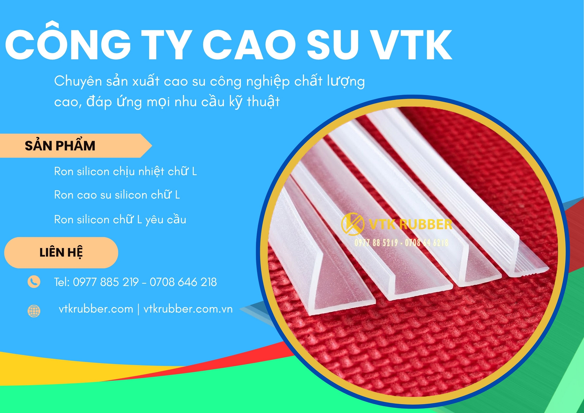 Gioăng silicon chữ L làm kín tủ sấy, lò hấp