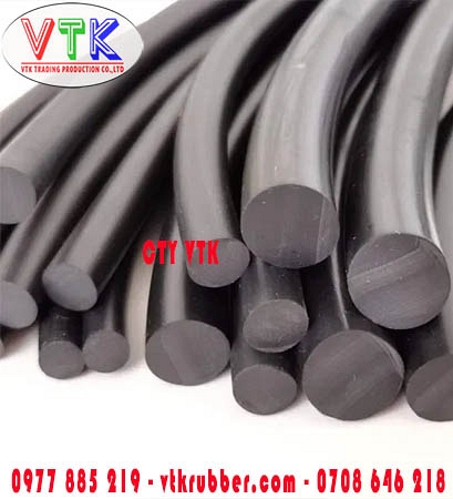 Dây ron cao su NBR chịu dầu tròn phi 3, phi 5, phi 7
